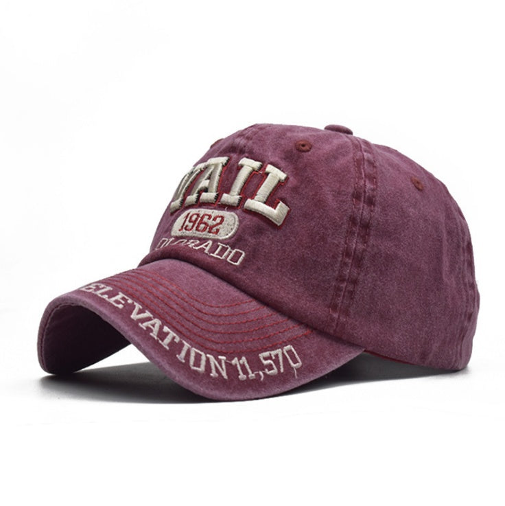 Unisex Vintage Colorado 1962 Embroidered Denim Baseball Cap