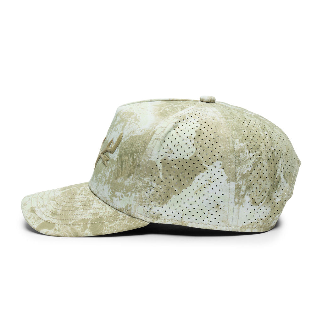Webb Western Realtree XTREME® (sandstone) cap, opposite side showing the perforated panels