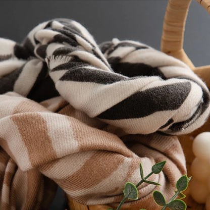 Animal print lightweight scarf - product photo 10