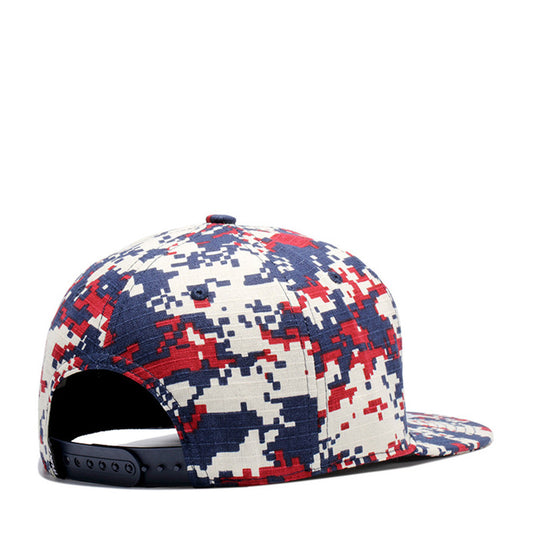 Unisex Digital Camo Flat Brim Snapback Caps product photo 2