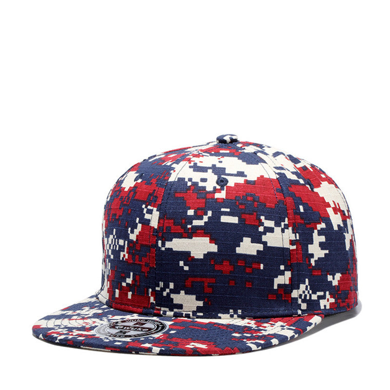 Unisex Digital Camo Flat Brim Snapback Caps product photo 1