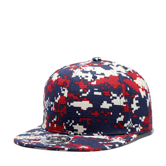 Unisex Digital Camo Flat Brim Snapback Caps product photo 1