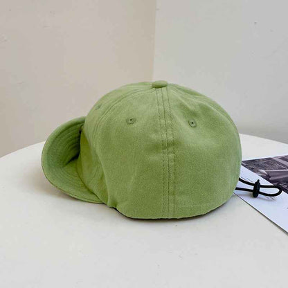 Women's Vintage Cotton Short Brim Baseball Cap