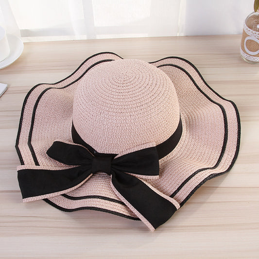 Womens summer straw sun hat - product photo 5