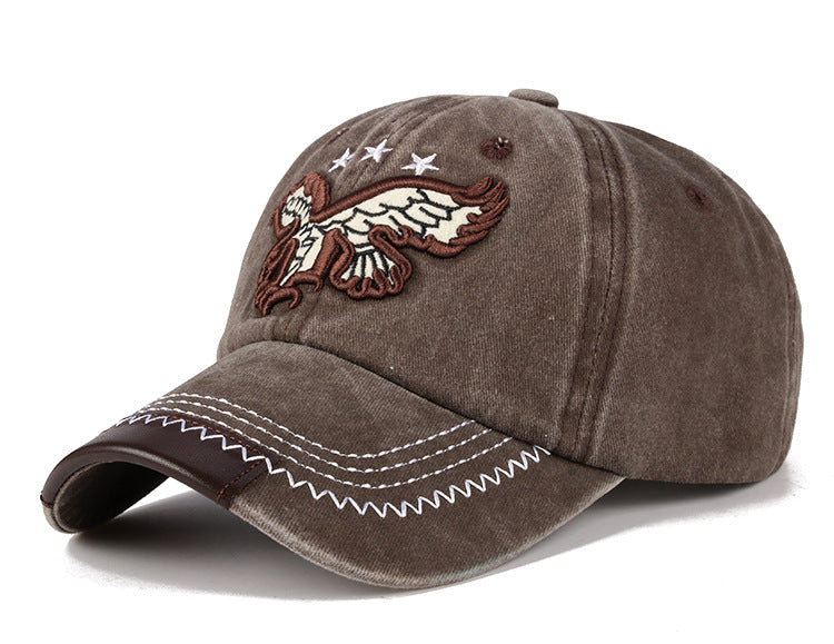 Embroidered Vintage Washed  Baseball Cap