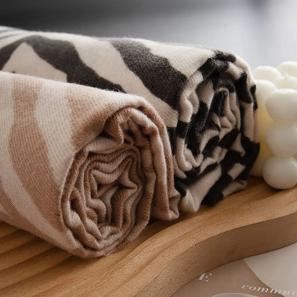 Animal print lightweight scarf - product photo 11