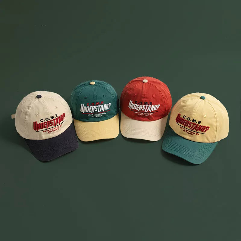 Embroidered Letter Baseball Cap style image 7