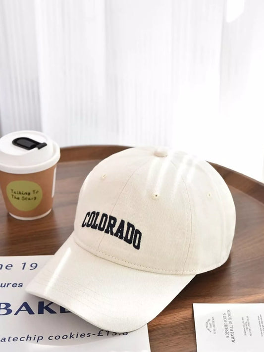 Casual embroidered baseball cap - product photo 6