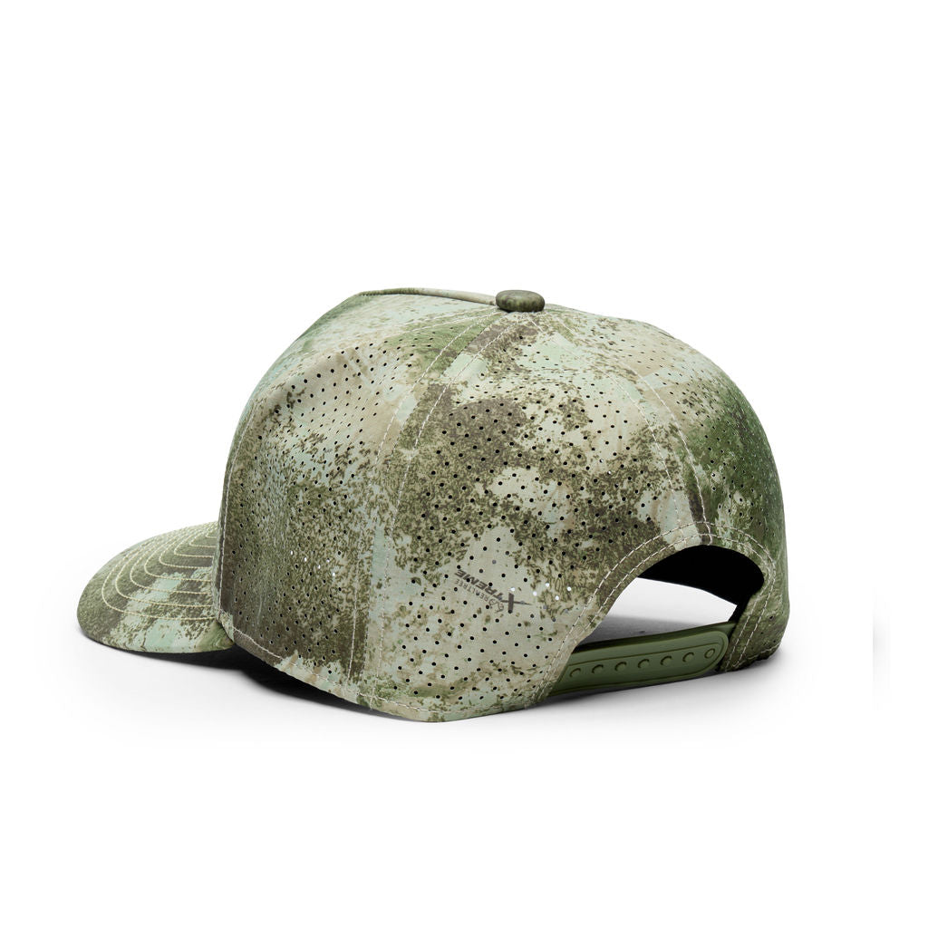 Webb Western Realtree XTREME® (marsh) cap, rear angle showing the adjustable snapback closure