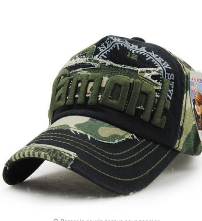 Camouflage Embroidery Baseball Caps
