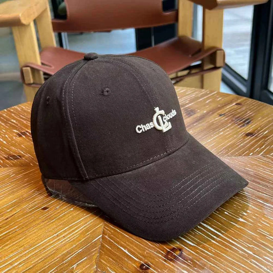 Cloud Script Embroidered Cotton Baseball Cap
