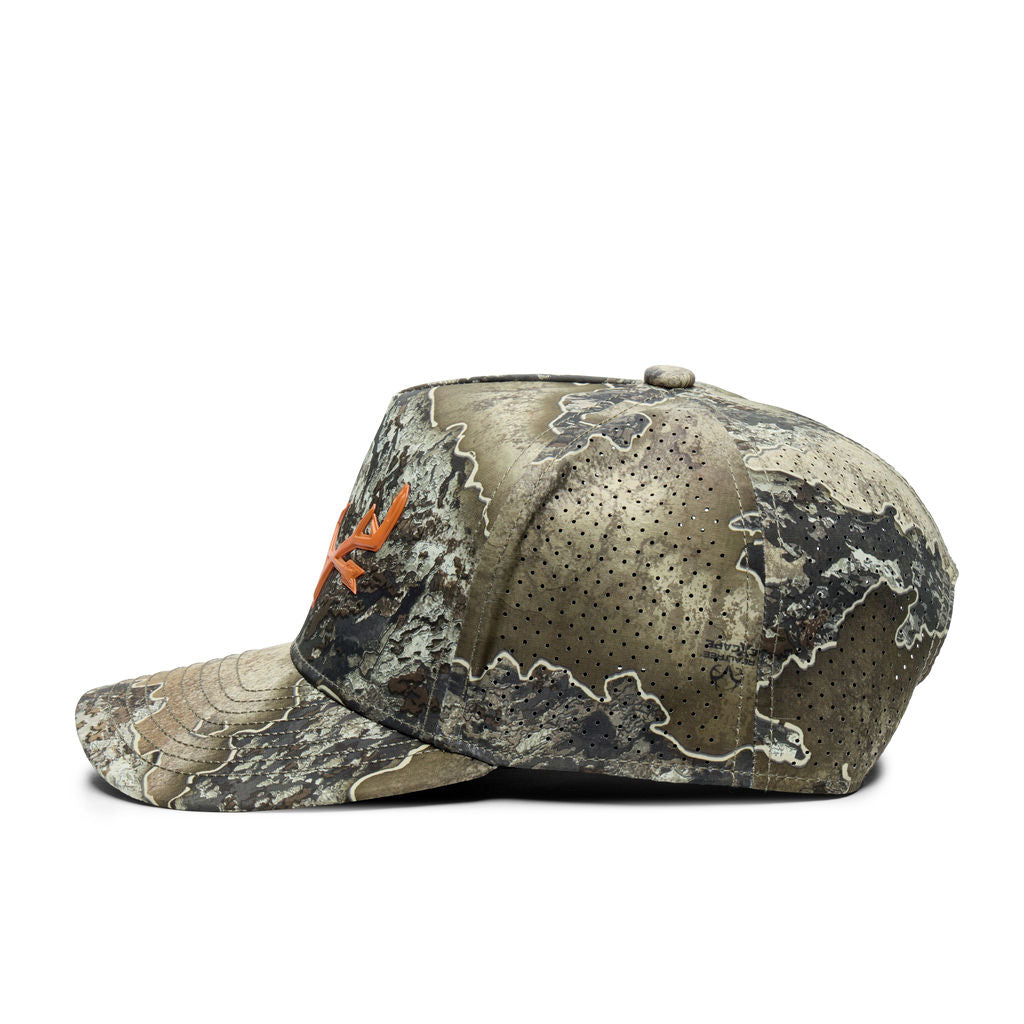 Webb Western EXCAPE® (orange) cap, opposite side showing the perforated panels