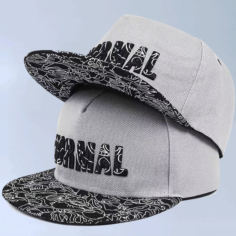 Polyester snapback cap adjustable fit view