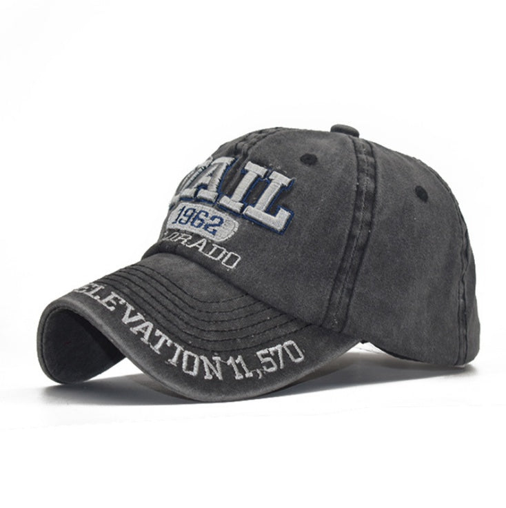 Unisex Vintage Colorado 1962 Embroidered Denim Baseball Cap