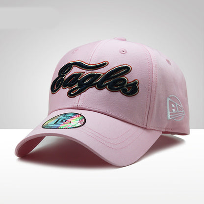 Unisex Embroidered Baseball Cap - Camel side angle