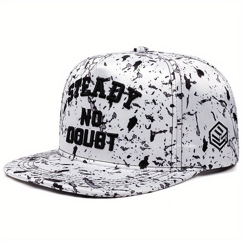 Bold splatter snapback color option