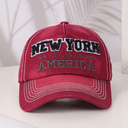 Unisex city baseball cap rear view