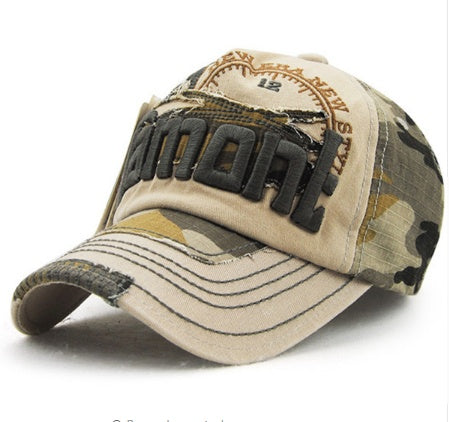 Camouflage Embroidery Baseball Caps