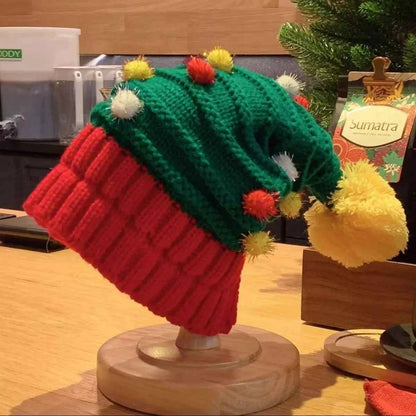 Unisex Christmas Knitted Beanie Hat