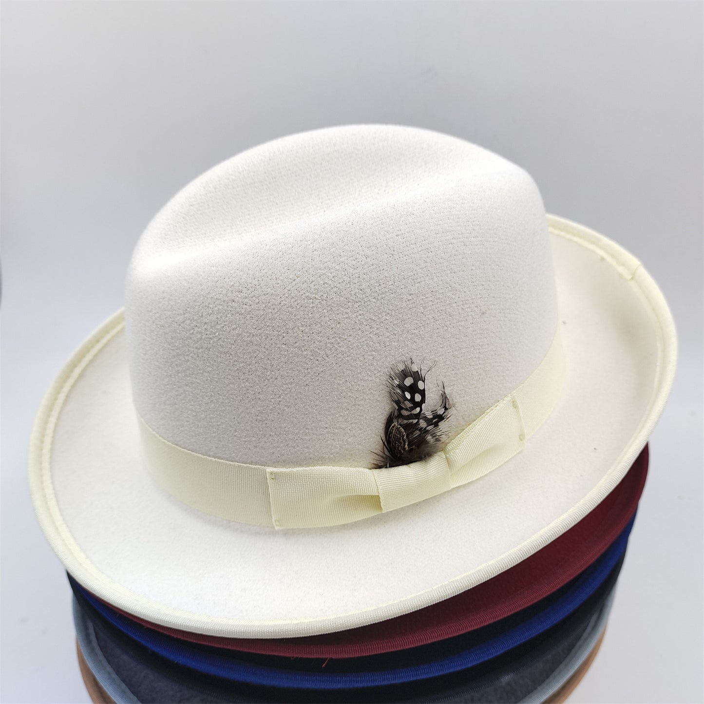 Versatile classic fedora hat colorway 09