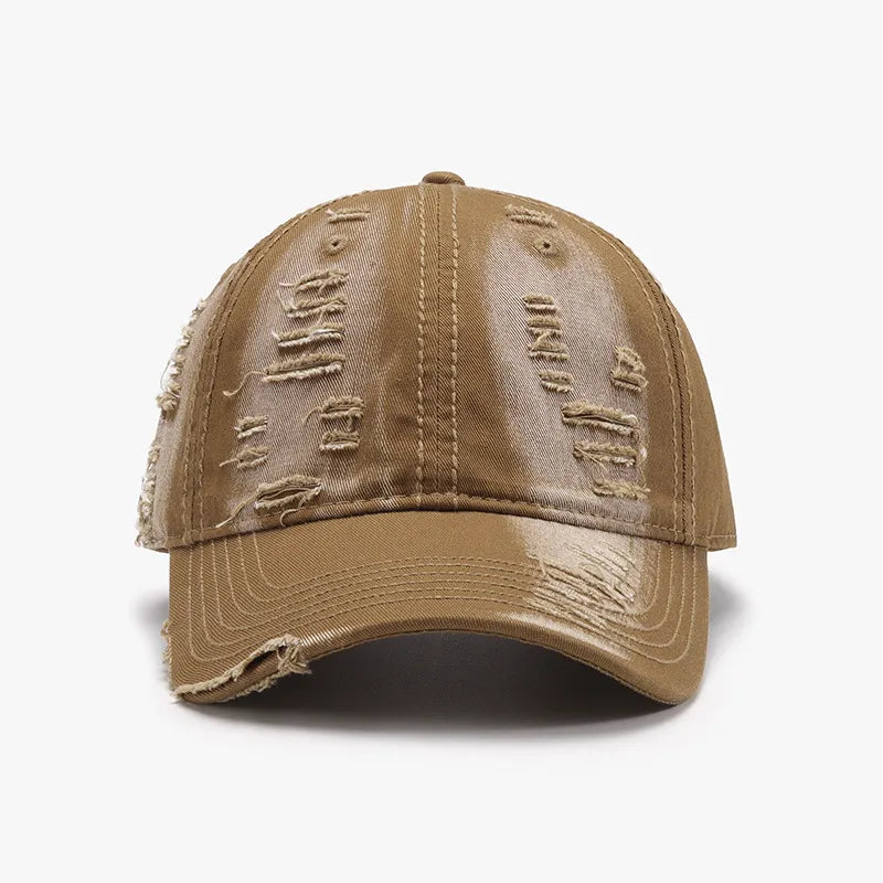 Vintage distressed baseball cap color assortment
