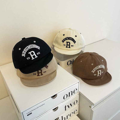 Toddler Embroidered Letter Cotton Baseball Cap