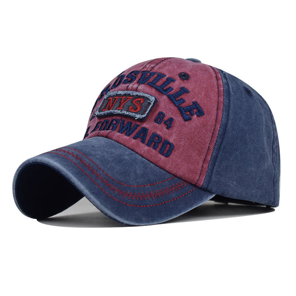 NYS letter embroidered baseball hat product photo