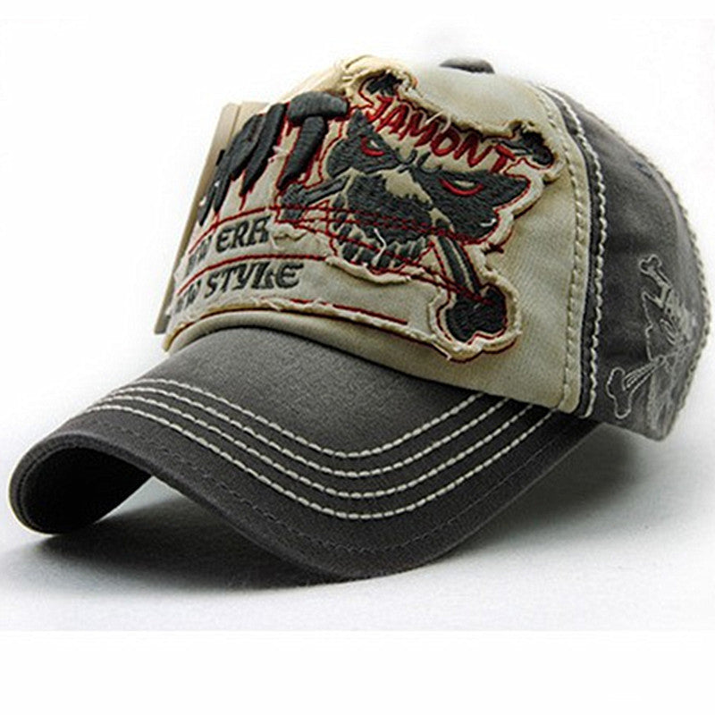 Vintage Tiger Embroidered Baseball Cap
