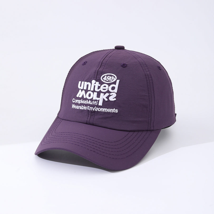 45 Embroidered Cap – Adjustable Casual Outdoor Hat