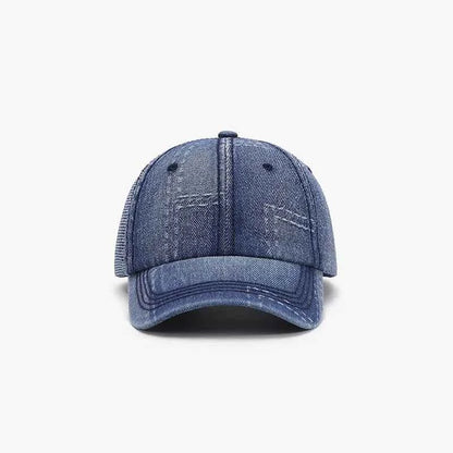 Medium adjustable cotton baseball cap front view