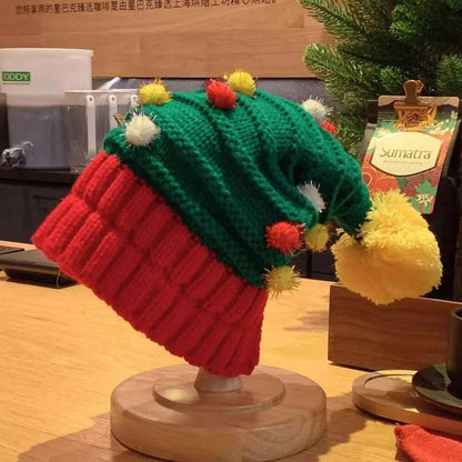 Unisex Christmas Knitted Beanie Hat
