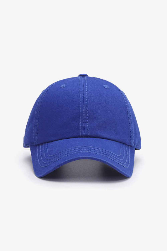 Indigo In A Pretty World cotton baseball cap front