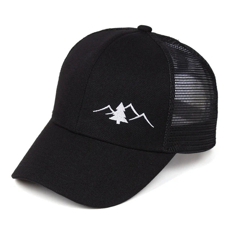 Unisex Style 05 Mountain Mesh Trucker Cap product detail angle