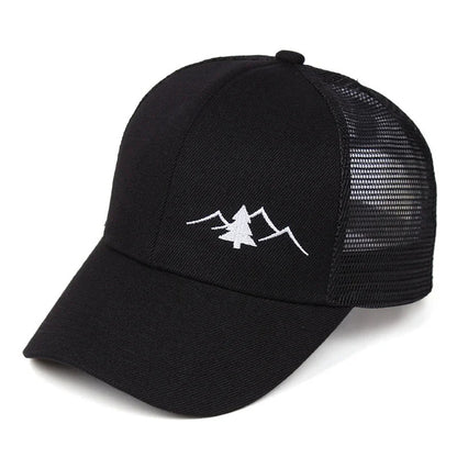 Unisex Style 05 Mountain Mesh Trucker Cap product detail angle