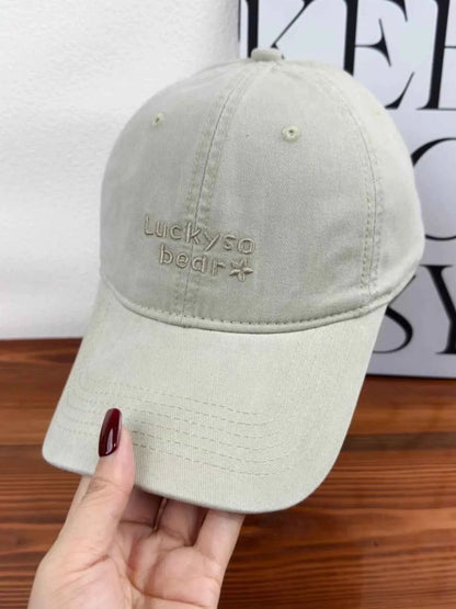 Luckyso Bear Embroidered Baseball Cap