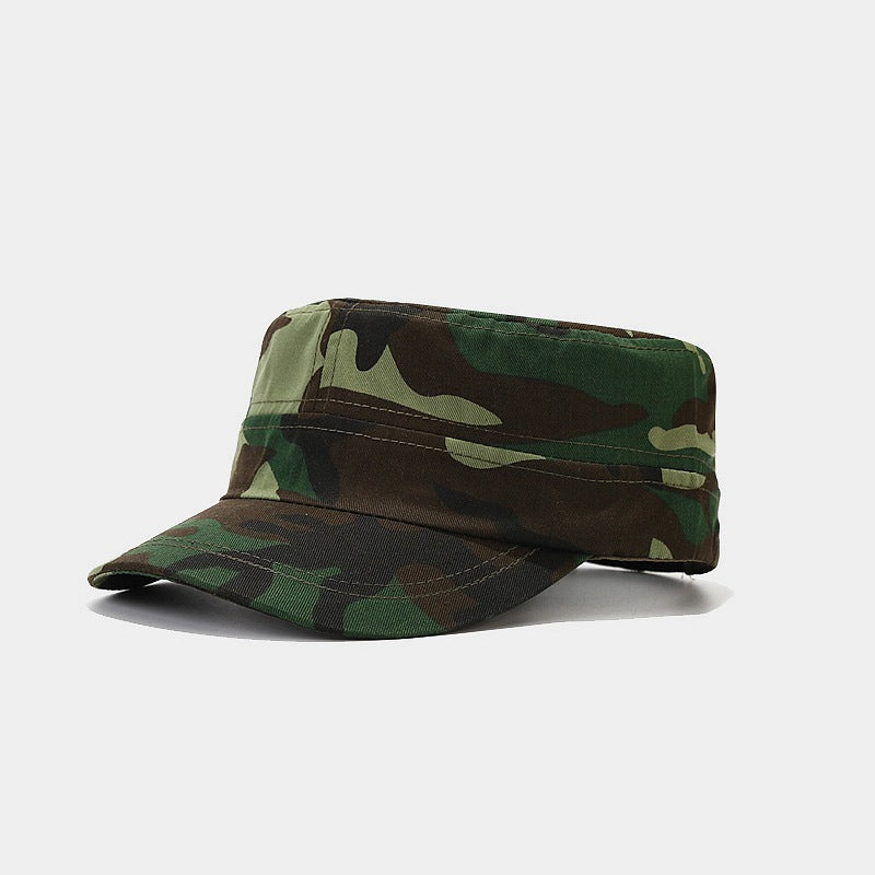 Camouflage cadet cap five-color assortment