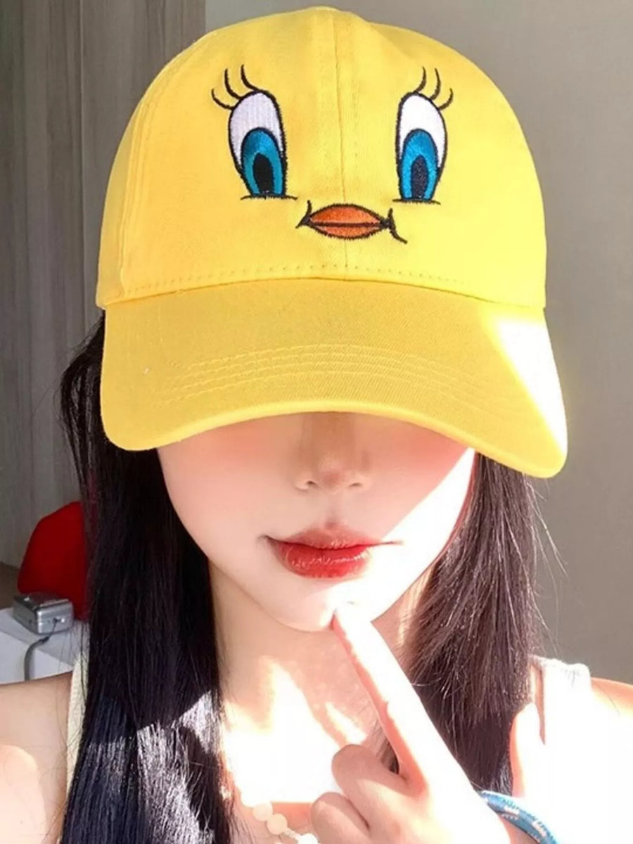 Gorra de béisbol bordada con pato