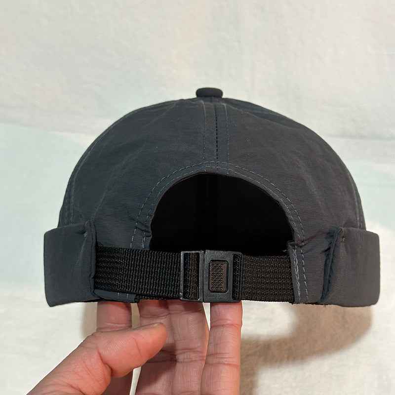 Unisex Adjustable Brimless Docker Cap