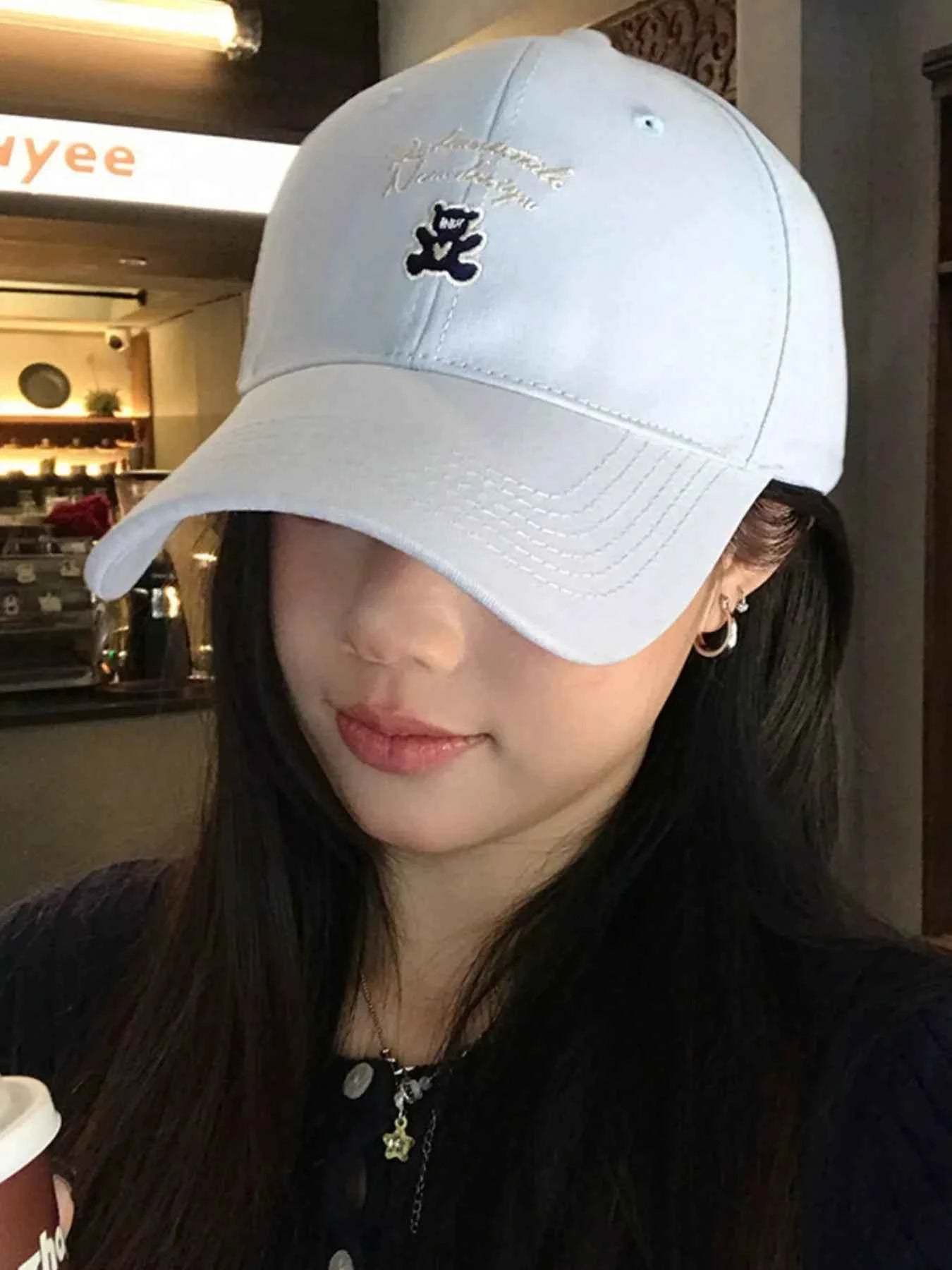 Washed Embroidered Baseball Cap