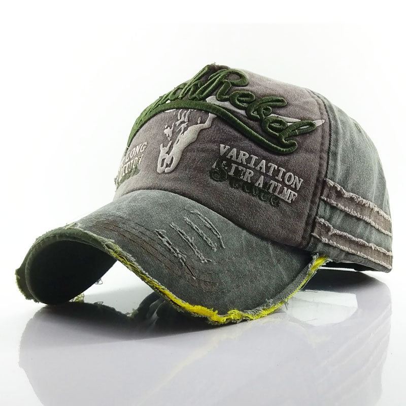 Unisex Embroidery Retro Baseball Caps