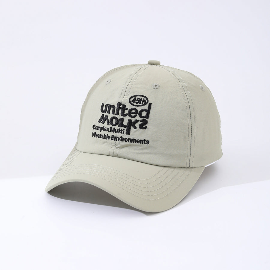 45 Embroidered Cap – Adjustable Casual Outdoor Hat