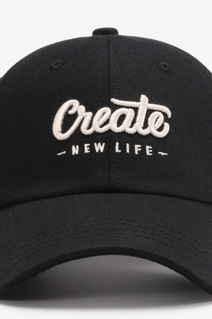 Navy cotton baseball cap clean studio profile