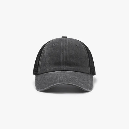 Lightweight mesh baseball cap casual outdoor view