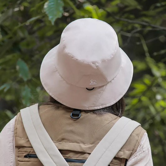 Sun protection bucket hat product photo
