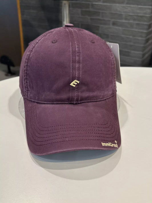Casual embroidered cotton baseball cap - product photo 4
