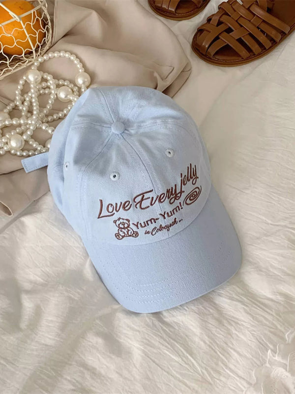 Blue Embroidered Baseball Cap image 1