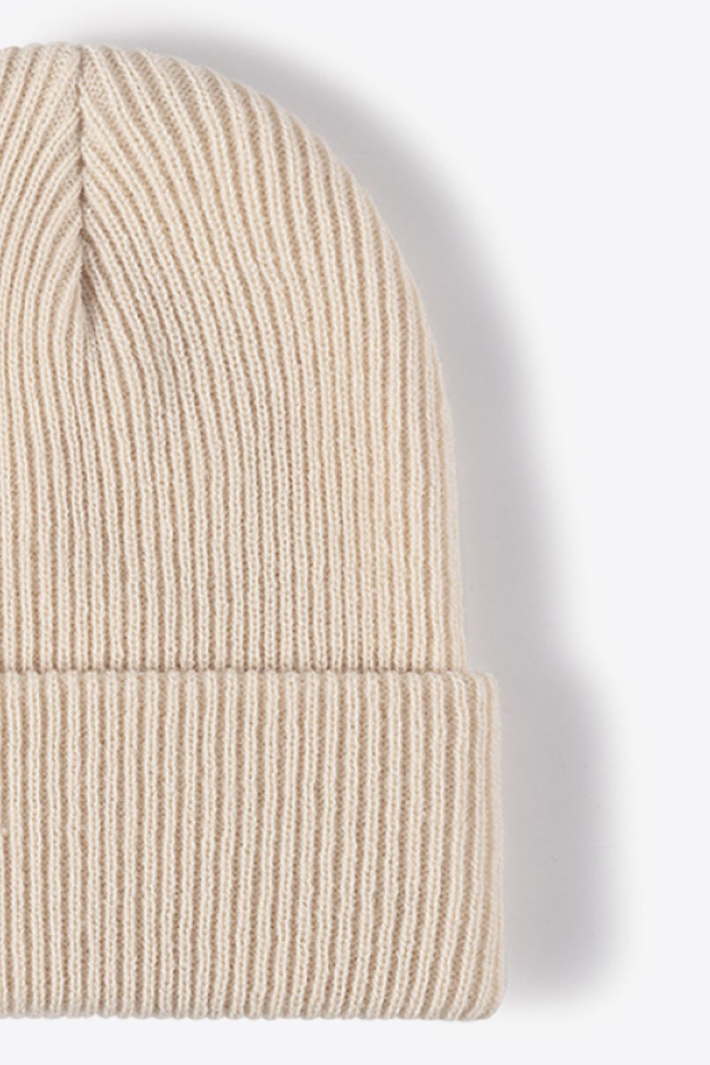 Unisex Steel Warm Winter Knit Beanie outfit styling detail photo 22