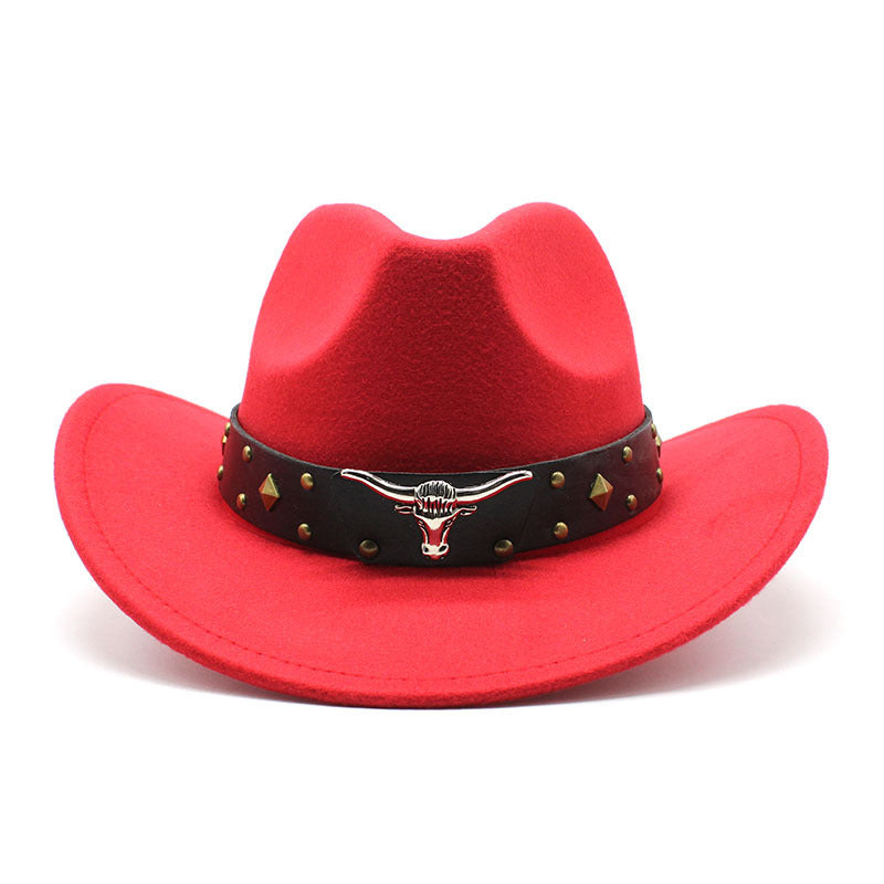 Unisex Retro Jazz Western Cowboy Hats