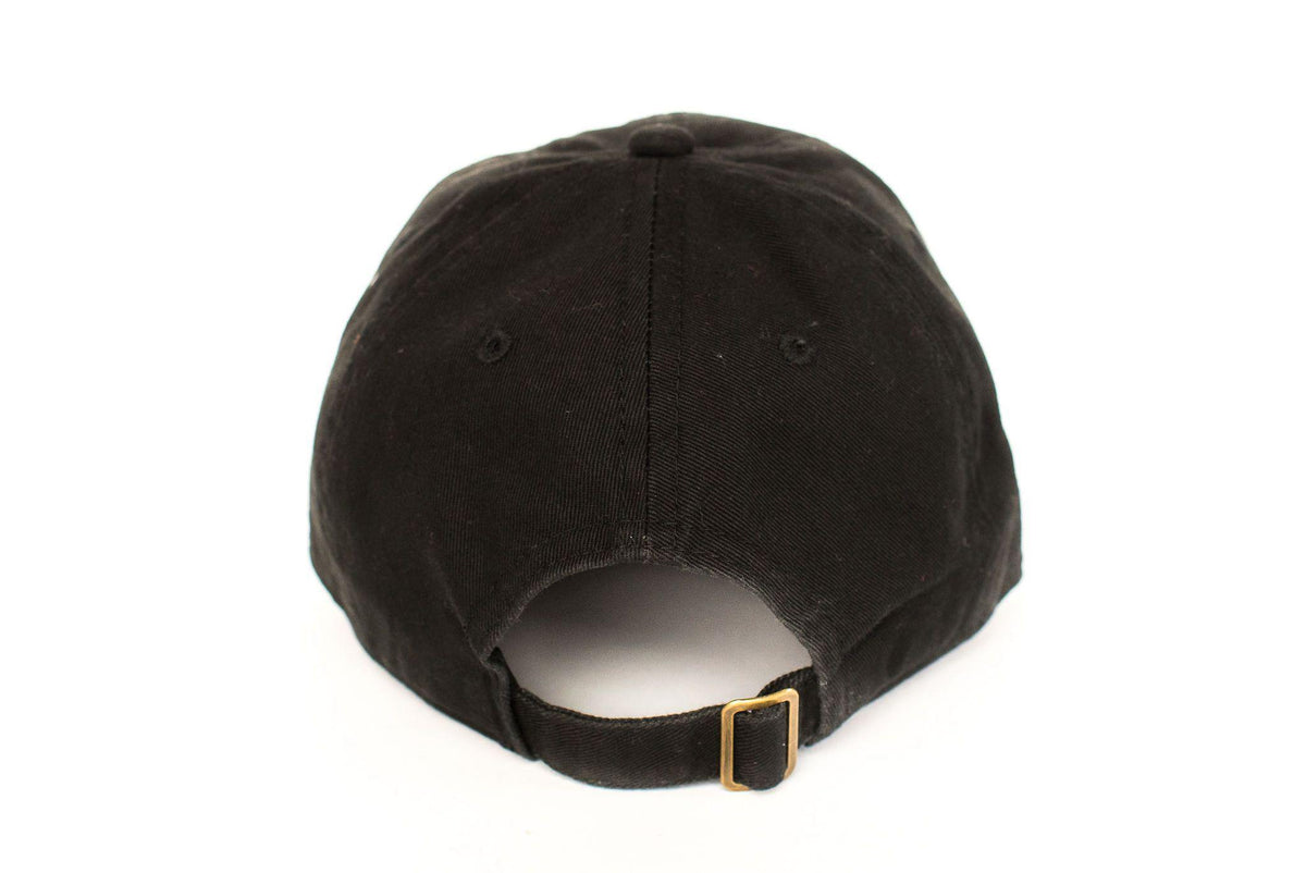 Rey To Z back view of the Black cap and buckle