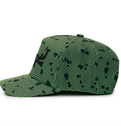 Webb Western DNC (green) cap, opposite side showing the perforated panels